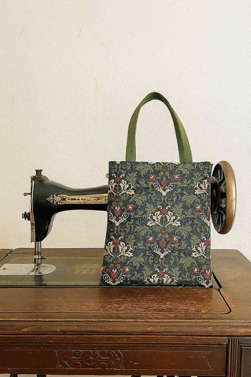 現貨/文青小提包/日本製布 - 手提包/手提袋 - 棉．麻 