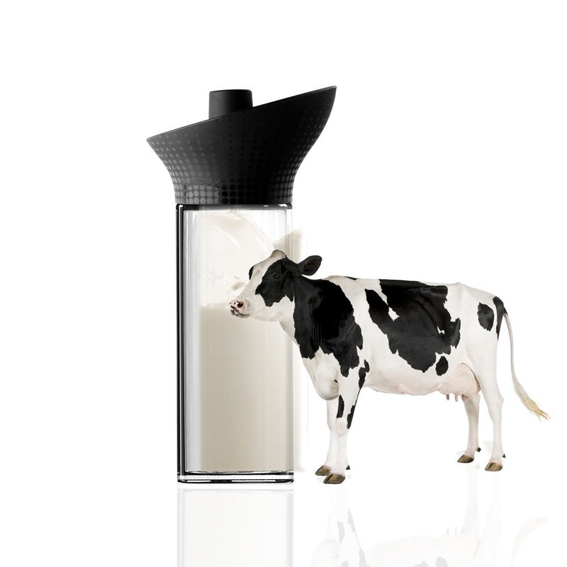 [399 off for orders over 1,350] MIX borosilicate glass. Creamer bottle MILK 160ml - ขวดใส่เครื่องปรุง - แก้ว 