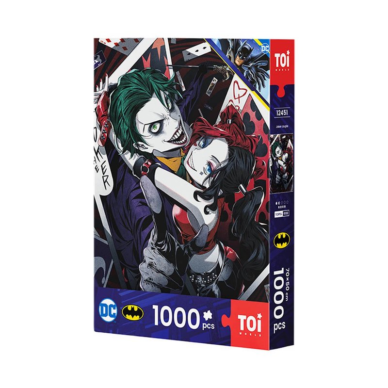 TOi Tuyi [Joker-couple] 1000-piece puzzle DIY gift box Christmas gift - เกมปริศนา - กระดาษ 