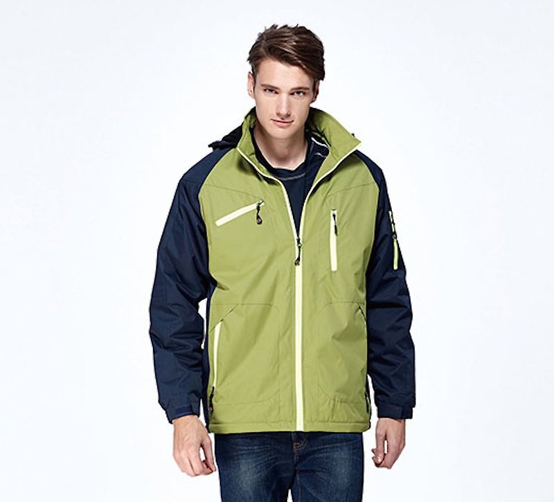 Waterproof single-piece jacket - Men's Coats & Jackets - Polyester Green