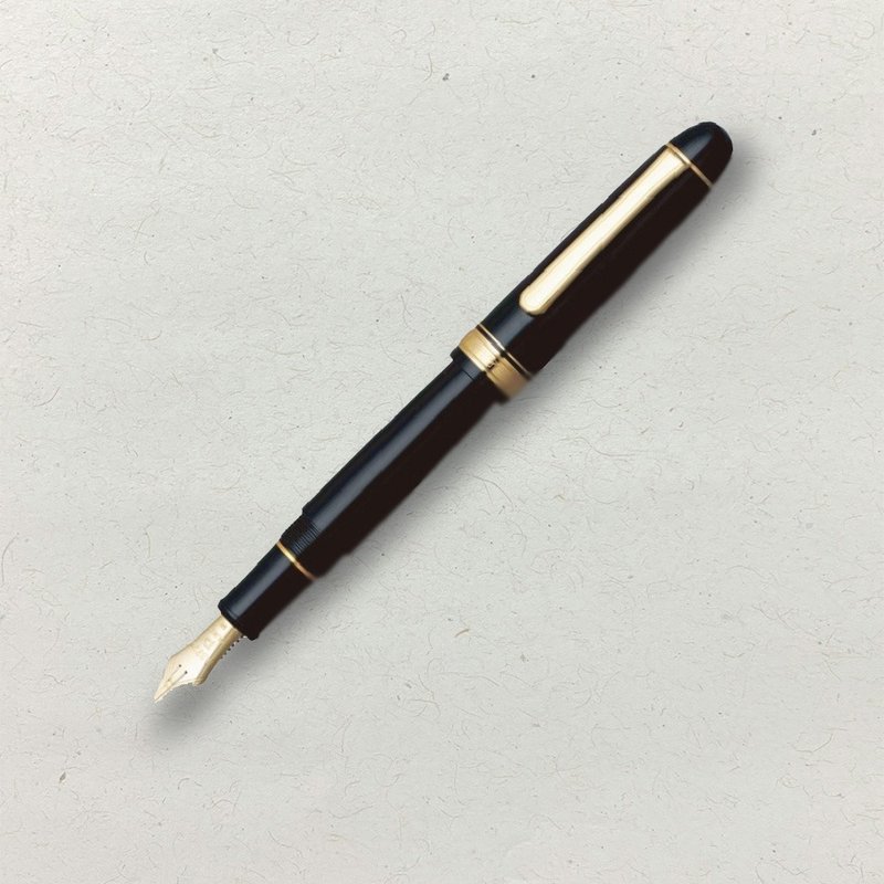 【PLATINUM】白金牌 樂譜筆 鋼筆 14K PNBM-20000(原廠正貨) - 鋼筆 - 樹脂 黑色