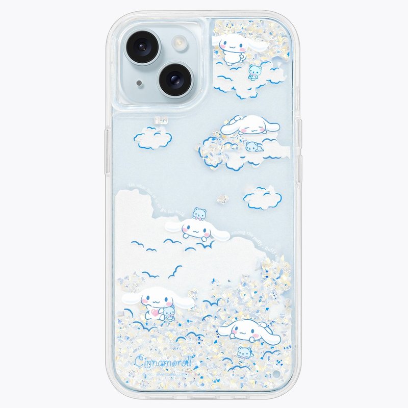 星鑽雲流沙 大耳狗聯名款 防摔殼 iPhone 15 14 13 12 Pro Max - 手機殼/手機套 - 環保材質 