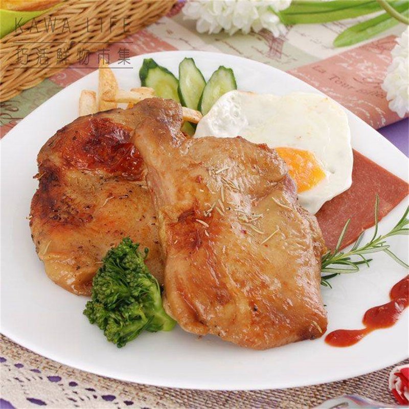 [Heqiao Food] Rosemary Chicken Leg Steak 480g, 2 pieces per pack/leg steak/free ice pack for orders over 999 - Other - Fresh Ingredients 