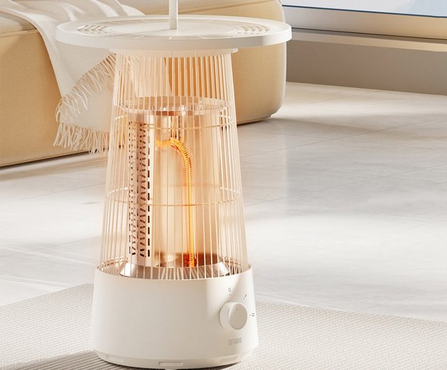 テーブル型カーボンヒーター 360度暖房 ちょい置きできる360°カーボンヒーター』を発売 | サンコー株式