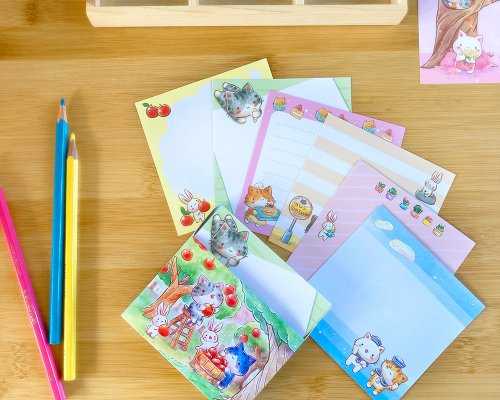 秘密貓貓繪創作 秘密貓日常 便條紙 MEMO