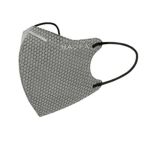 HAOFA立體口罩 HAOFA氣密型高階PM2.5防護口罩-蜂巢碳(30入)