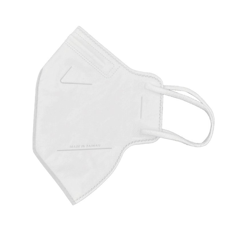 興安-成人加大版立體醫用口罩-白色(一盒50入)MIT台灣製造 - 口罩/口罩收納套 - 其他材質 白色