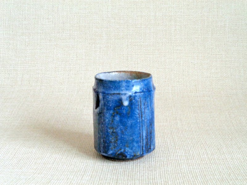 湯のみ 青釉b - 茶壺/茶杯/茶具 - 陶 藍色