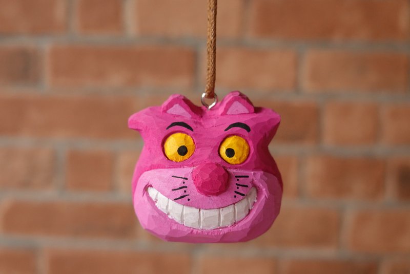Cheshire Cat - ตุ๊กตา - ไม้ สึชมพู