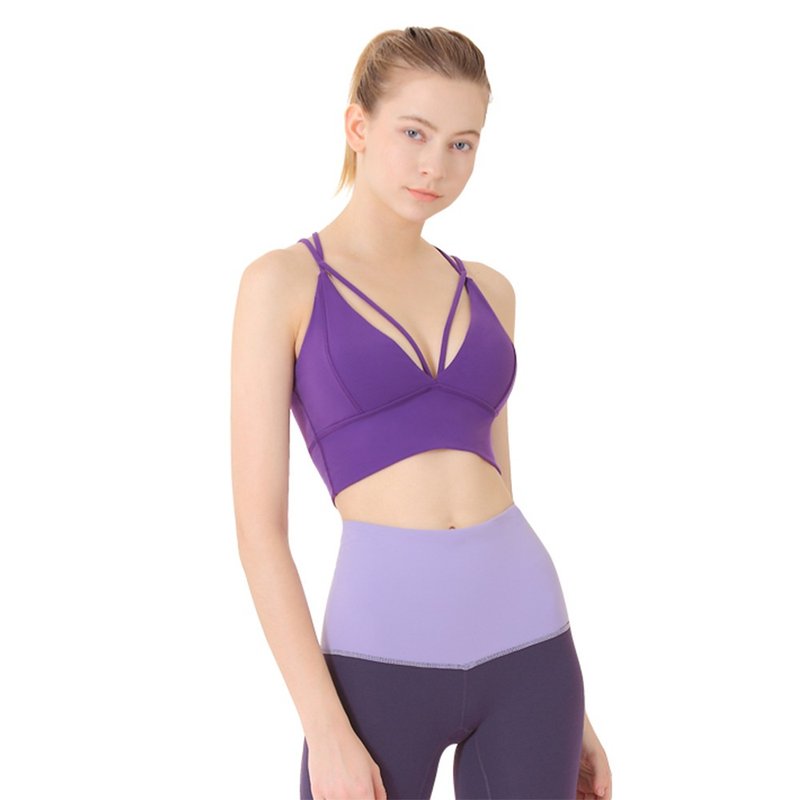 【NAMASTE】Lola - Violet - Women's Athletic Underwear - Nylon Purple