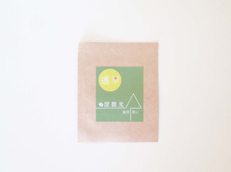 台南東山咖啡濾泡式掛耳包 單包裝 - 咖啡/咖啡豆 - 新鮮食材 咖啡色