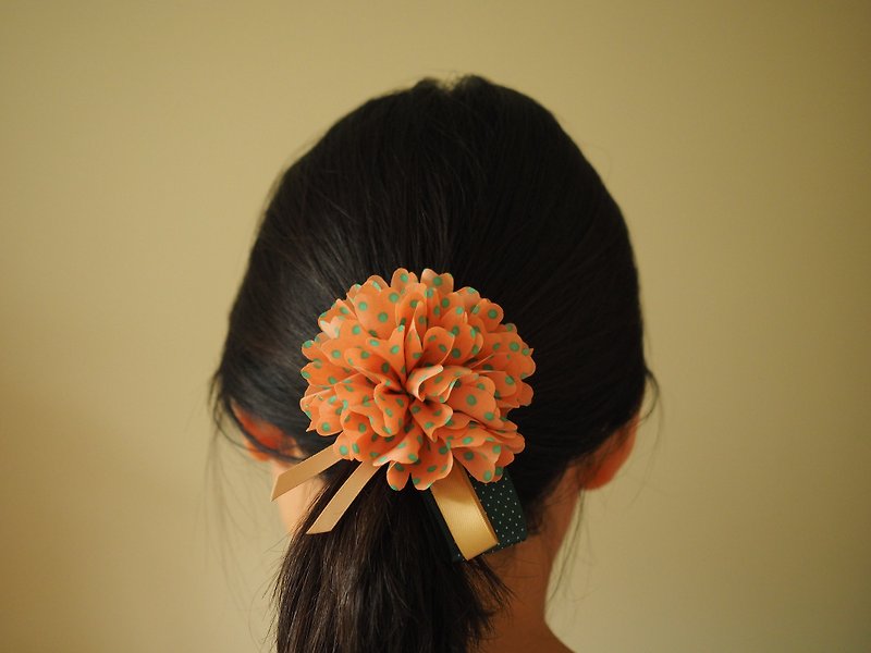 Handmade fabric flower baby/kid hair accessory