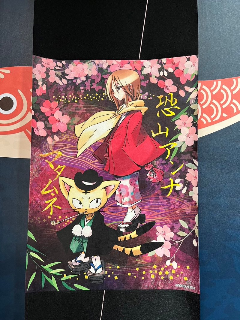 [Shaman King] Upright Hanging Scroll (D Anna) - Wall Décor - Paper Black