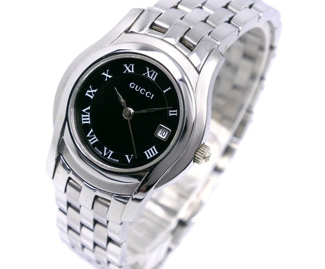 日本直送】グッチ GUCCI 腕時計 5500L SS クオーツ アナログ表示