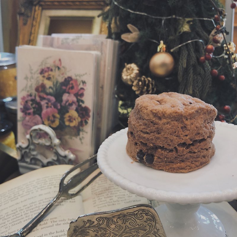English muffin scone/scone | classic combination chocolate, earl gray tea, original flavor - Cake & Desserts - Fresh Ingredients 