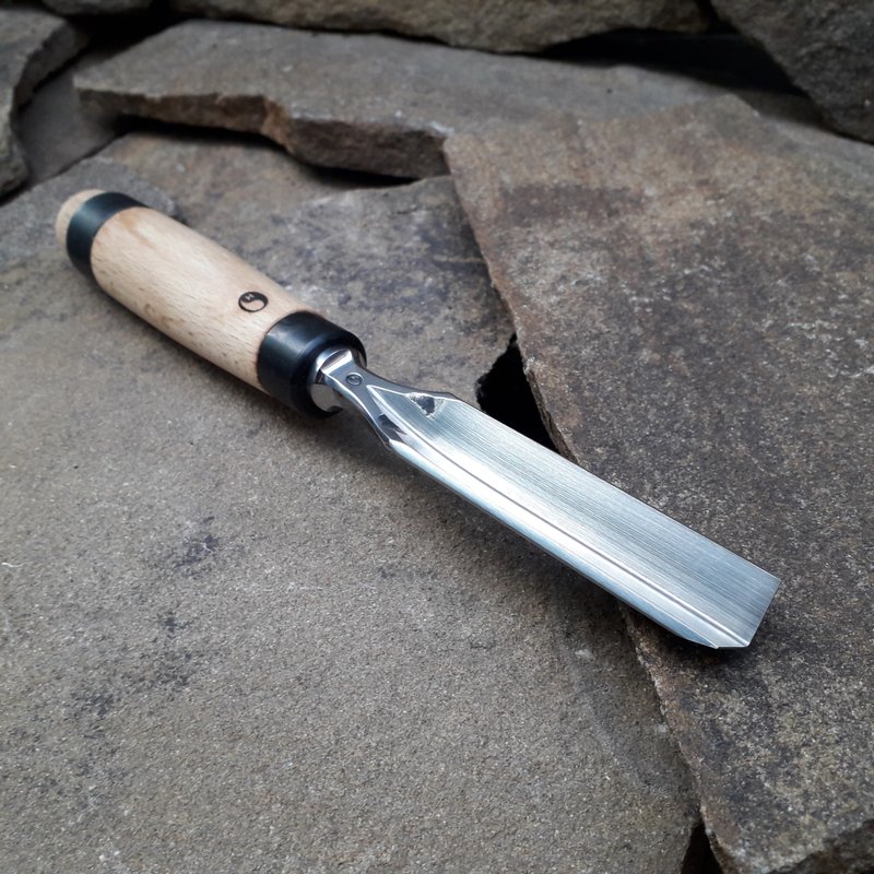 Forged V-chisel. Heavy Duty. Wood carving tool - ชิ้นส่วน/วัสดุอุปกรณ์ - โลหะ 
