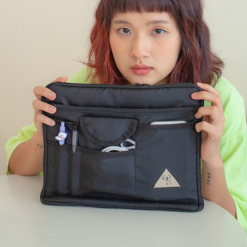Nerdy Ipad Case / Black - Laptop Bags - Other Materials Black