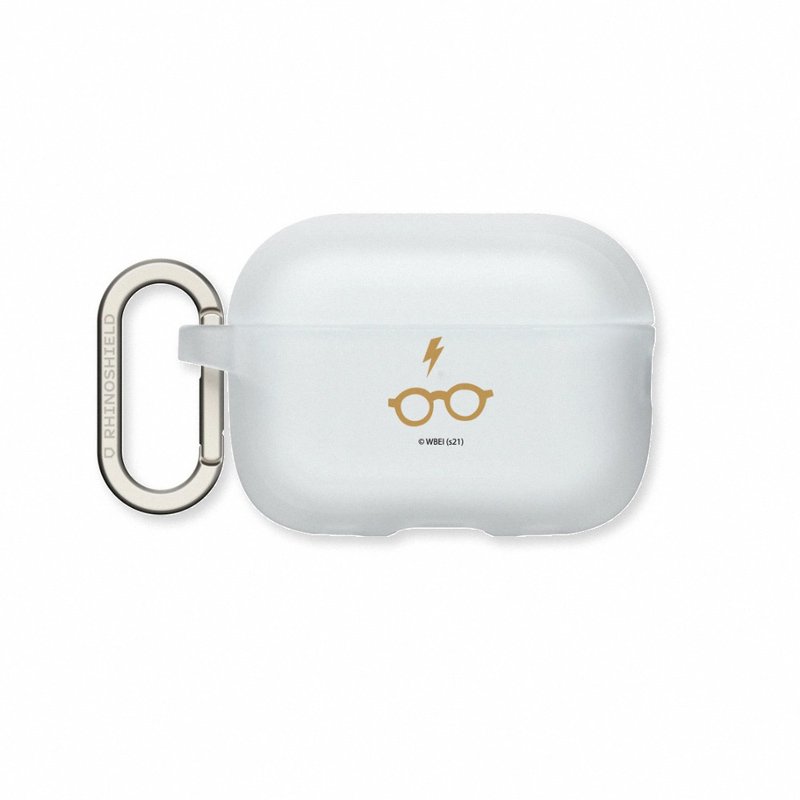 Airpods 防摔保護殼∣哈利波特/閃電與眼鏡圖案 - AirPods/耳機保護套 - 塑膠 多色