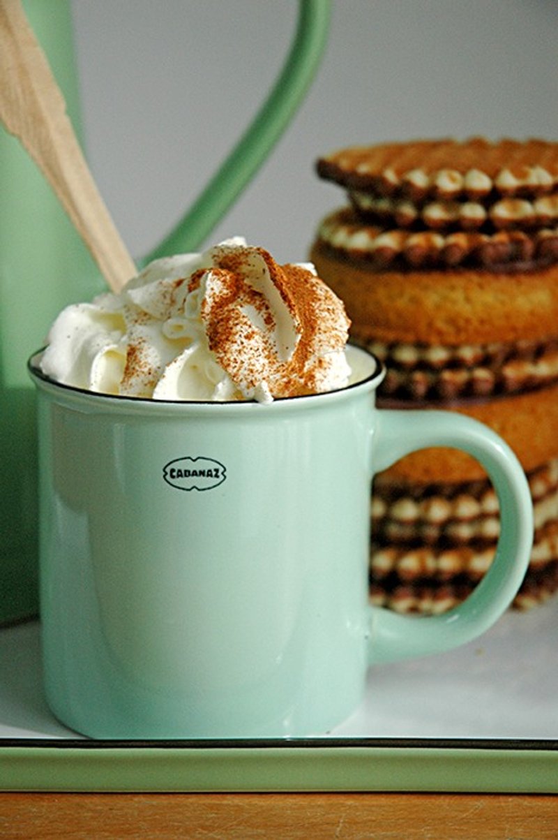 Cabanaz - TEA / COFFEE MUG Tea / Coffee Mug / Vintage Green - แก้วมัค/แก้วกาแฟ - เครื่องลายคราม 