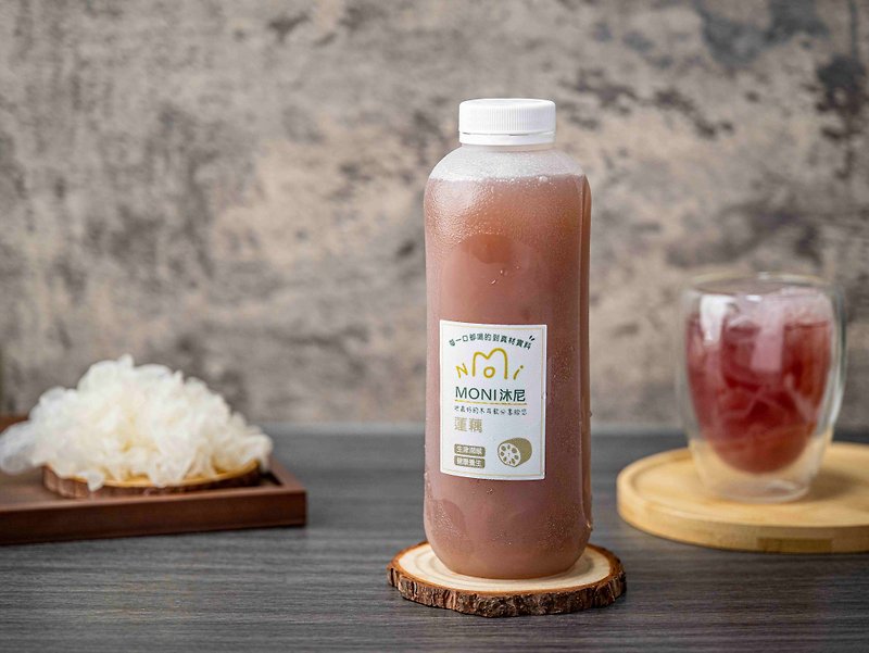 MONI lotus root white fungus drink uses 100% fresh white fungus from Taiwan - Cake & Desserts - Other Materials 