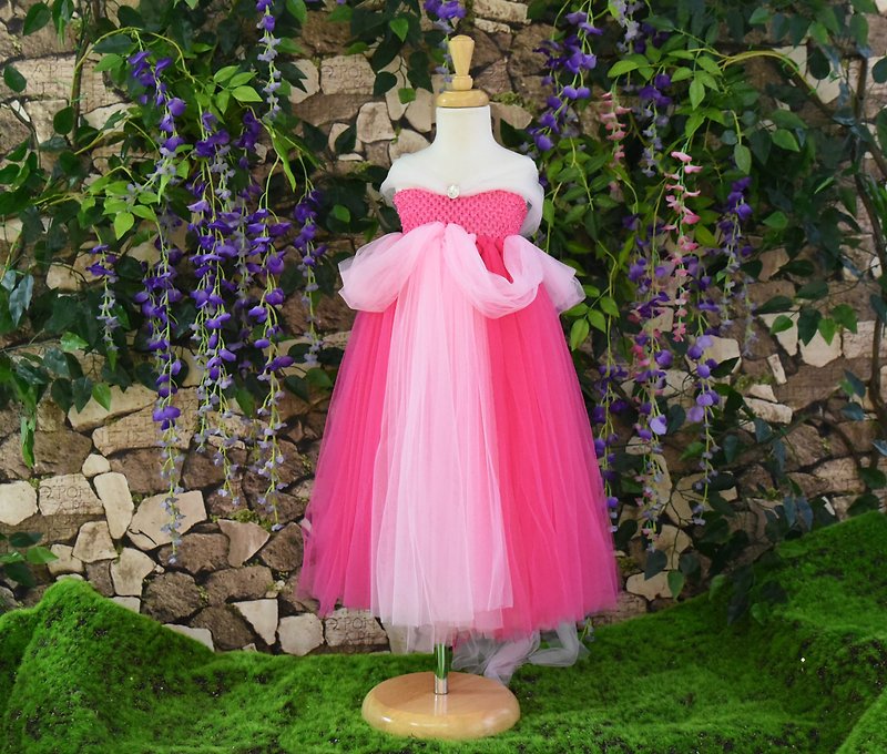 Princess Peng Peng skirt dresses DIY kit Aurora - Other - Cotton & Hemp 