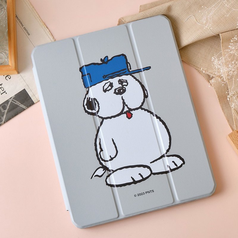 SNOOPY Snoopy Olaf iPad tri-fold protective case - Tablet & Laptop Cases - Plastic Multicolor