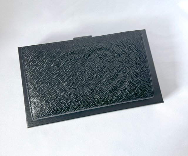 CHANEL キャビアクラシック シルバーCC カード財布 ヴィンテージ ブランドリスト（ウマパト）:シャネル CHANEL キャビアスキン CC