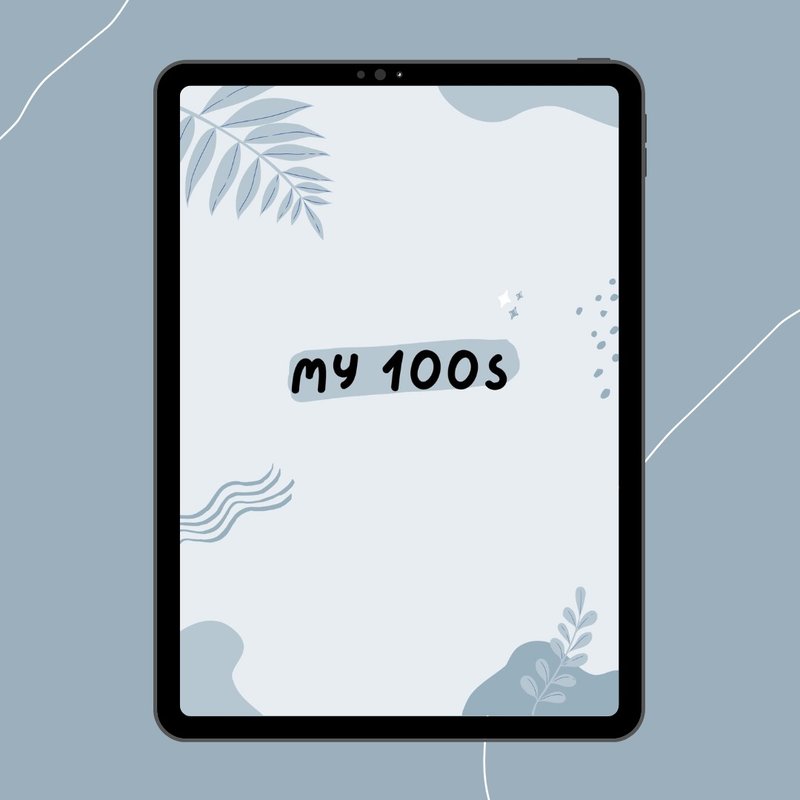 My 100s | 必做的一百件事 | 可跳轉手帳 - 電子手帳及素材 - 其他材質 