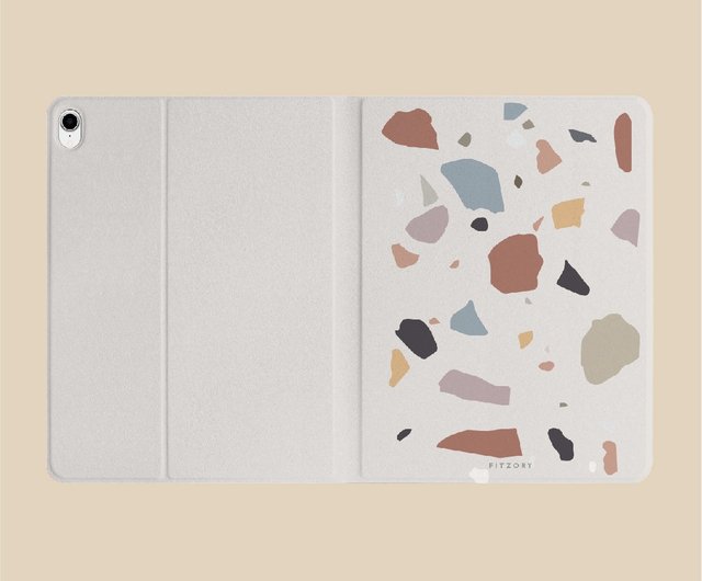 IPad Air 5 Case in Terrazzo, iPad Air 5 Cover in Terrazzo, iPad Air 5  Hardshell in Terrazzo 