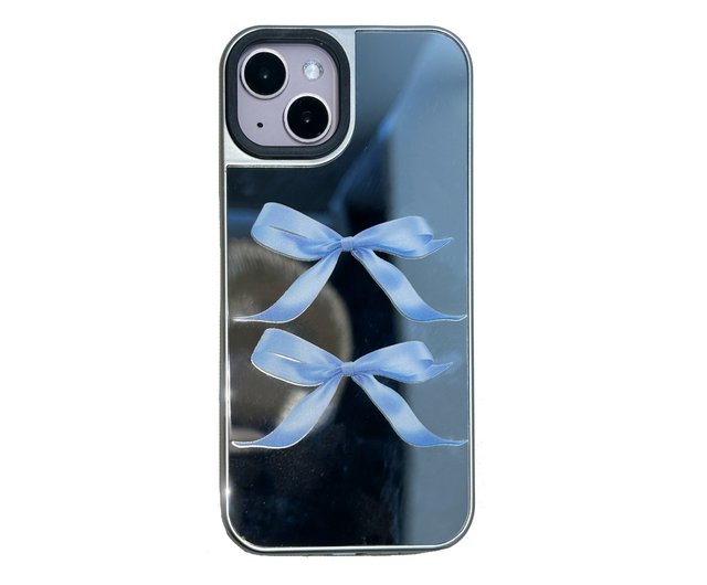 Serenity Ribbon Mirror phone case Shop loved studio Phone Cases