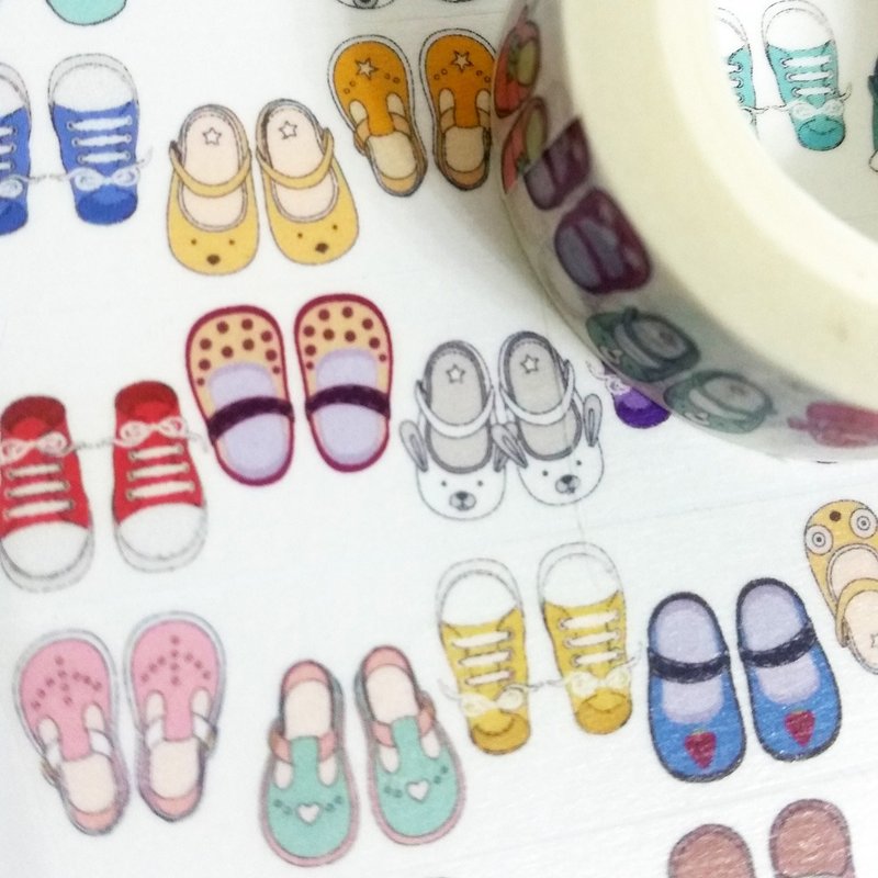 Customized Mini Washi Tape Mini Shoes - Washi Tape - Paper 