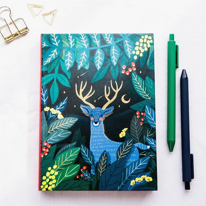 Mia Calendar, Zhou Zhi (No Time) - Joy Deer, 73D76595 - Notebooks & Journals - Paper Blue