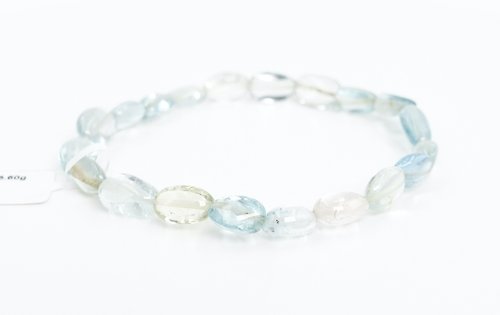 寶麗金珠寶 寶麗金珠寶-天然海水藍寶手鍊