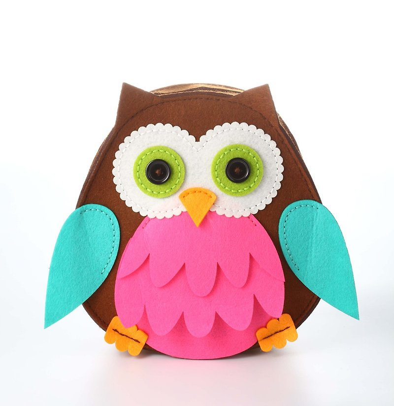 Fairy Land [Material Package] Owl Backpack- Peach - Other - Other Materials 