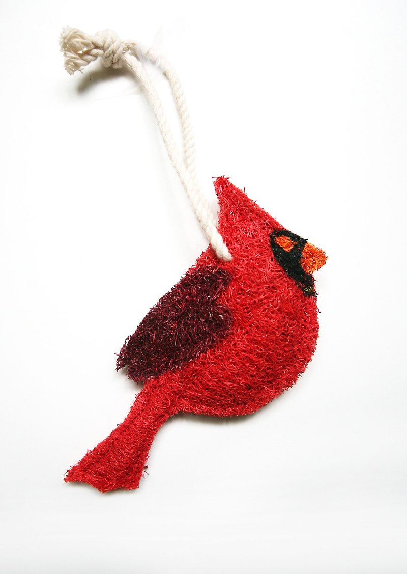 Scrubbing Brush - Joy Bathing Dish Melon Cloth - Angry Birds - Items for Display - Plants & Flowers Red