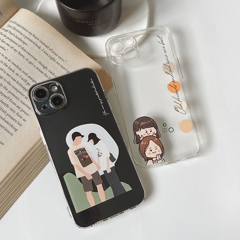 Customized transparent mobile phone case to print IPHONE air pressure case protective case mobile phone case transparent - อื่นๆ - พลาสติก 