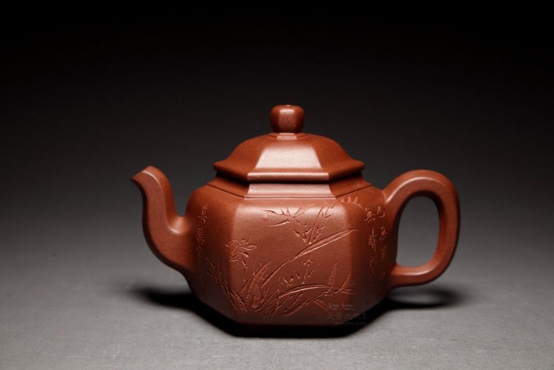 【定風波】國高工 柯沁鈺&沈梓陽 純手工  四號井底槽青 160cc - 茶壺/茶杯/茶具 - 陶 咖啡色