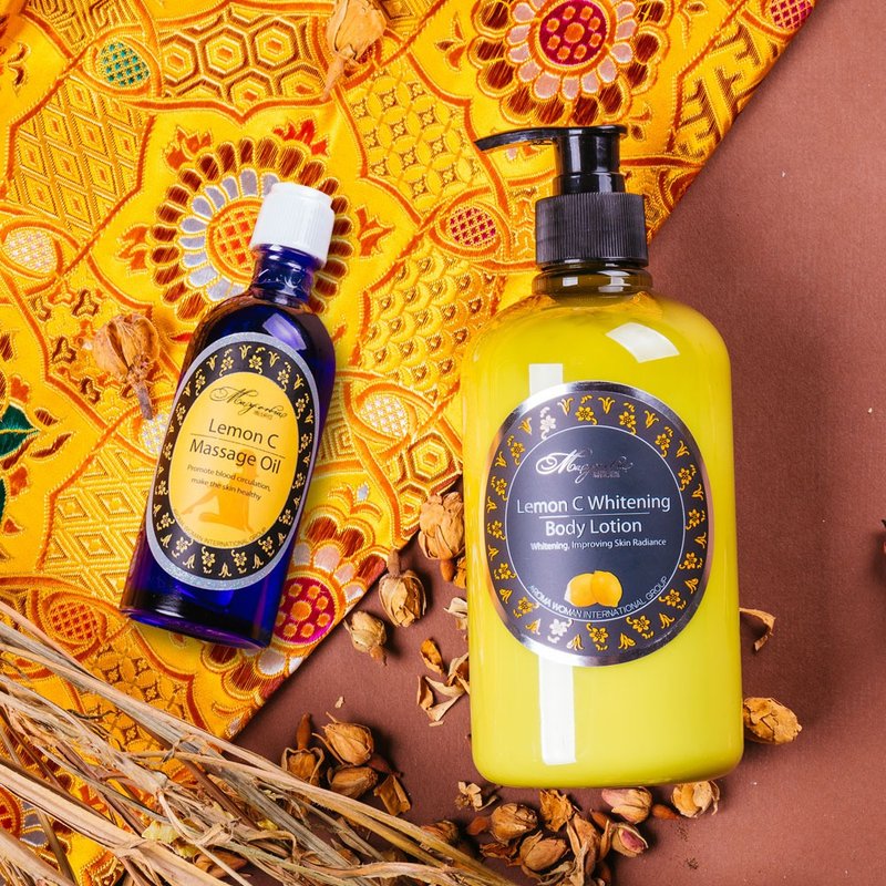 Lemon C Whitening Maintenance Group Gold-Body Lotion/Massage Oil - ผลิตภัณฑ์บำรุงผิว/น้ำมันนวดผิวกาย - วัสดุอื่นๆ 