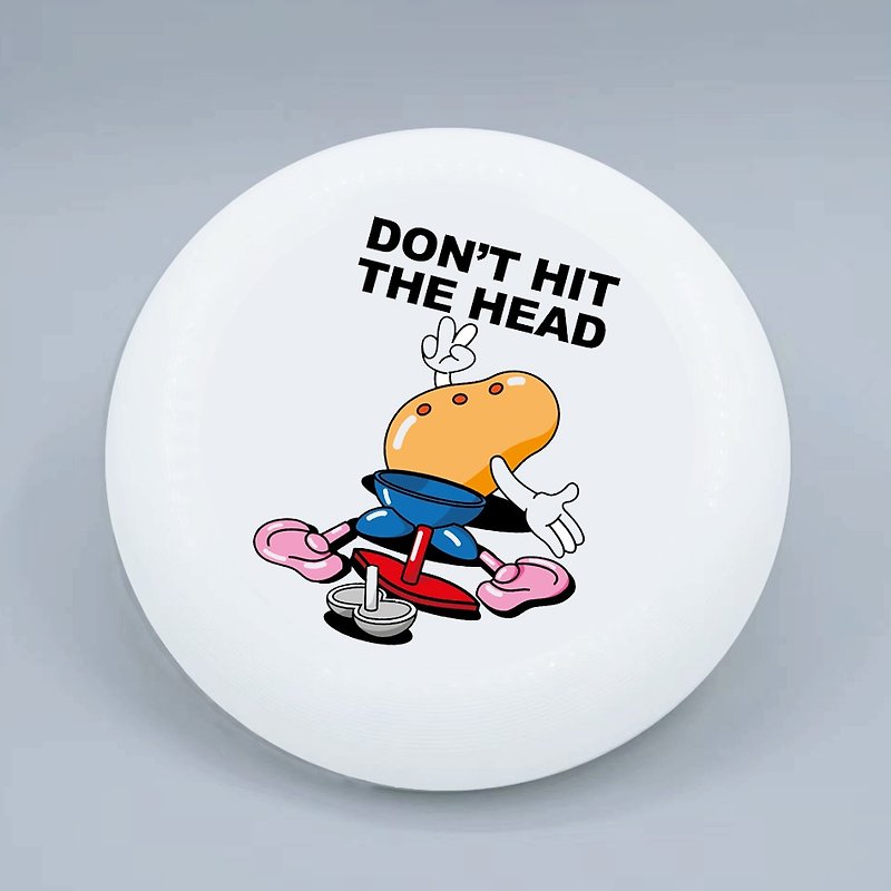 CHIILL Don't Hit The Head 飛碟飛盤 - 運動用品/健身器材 - 塑膠 白色