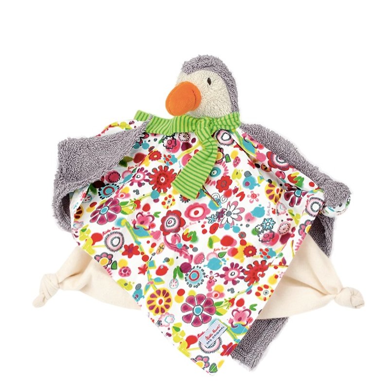 Century German brand Käthe Kruse appease towel baby penguin - Kids' Toys - Cotton & Hemp Gray