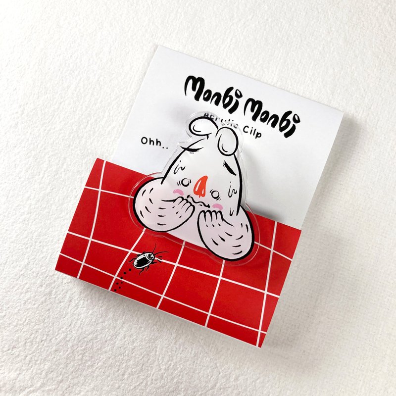 Monbi's Table - Cockroach 文具夾子 - 文件夾/資料夾 - 壓克力 透明