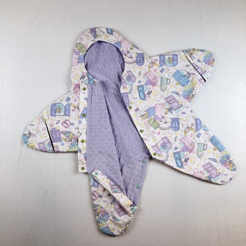 CHILDHOOD Chaihu Dream Unicorn Starfish Shaped Anti-kick Quilt Sleeping Bag - Onesies - Cotton & Hemp 