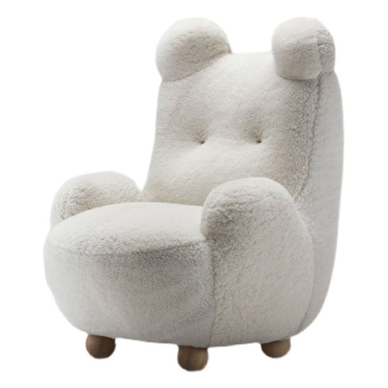 【CHICHI HOME】Cute Big Bear Single Chair Sofa (Limited to Shuangbei Free Shipping! Elevator Required) - Other Furniture - Other Materials White