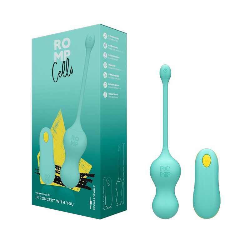 德國 ROMP Cello 可穿戴G點遙控震動器 - 情趣用品 - 矽膠 