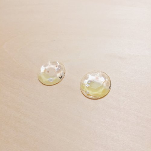 鳥嶼 Niaoyoo 復古黃海浪碎貝殼耳環