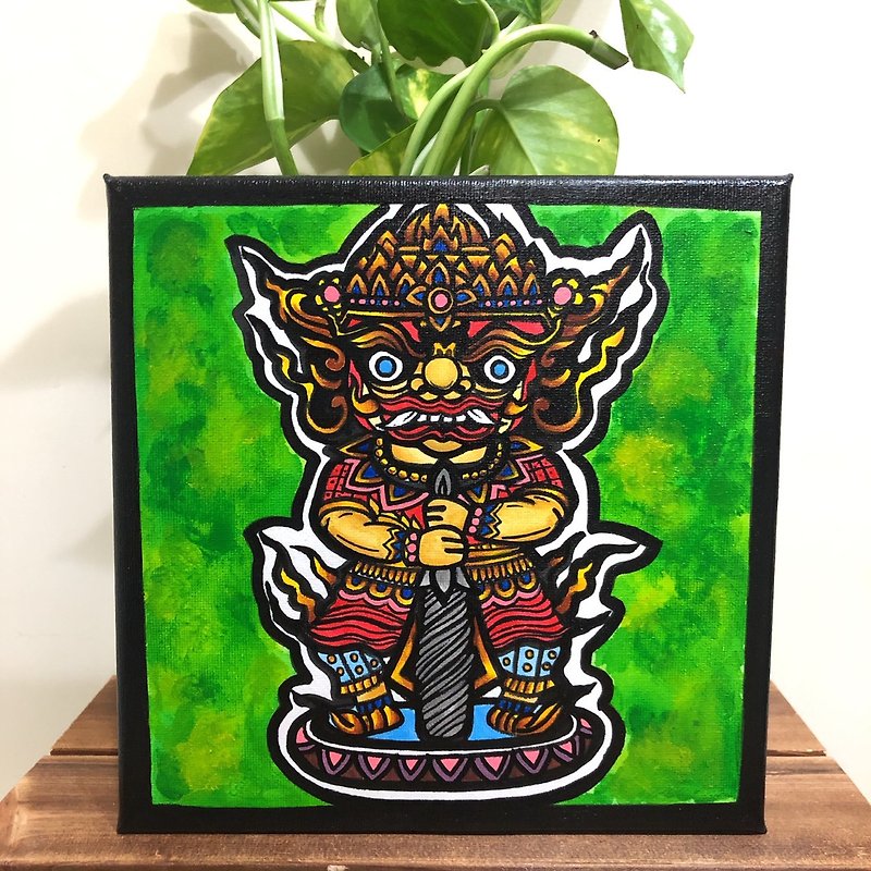 Acrylic painting  Thai Giants - 裝飾/擺設  - 其他材質 多色