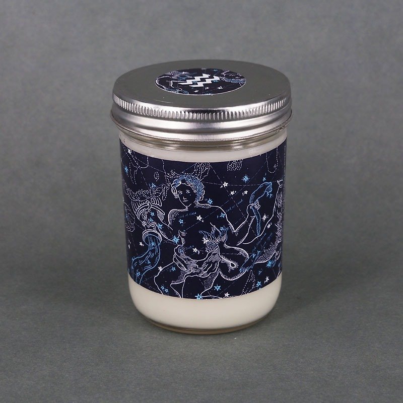<Constellation scented candles> Aquarius - Candles & Candle Holders - Wax 