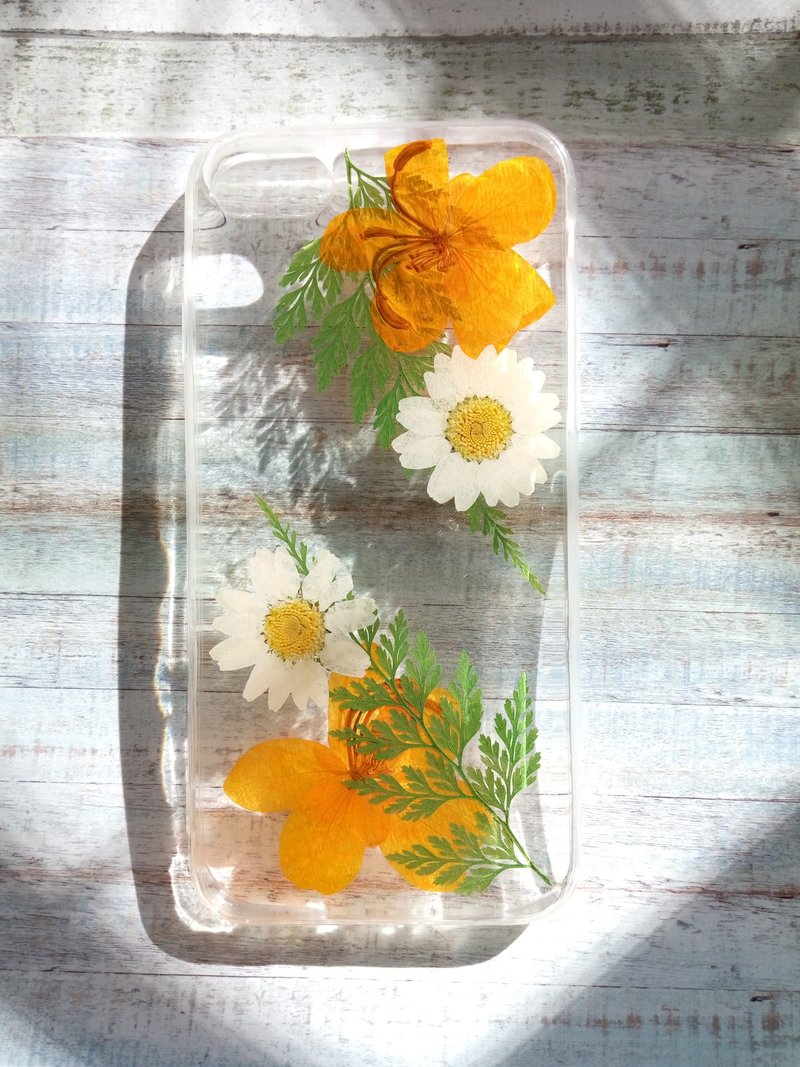 Pressed flower phone case, Elegant phone case ( 3 ) - เคส/ซองมือถือ - พลาสติก 