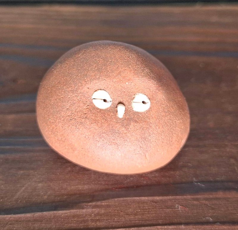 陶偶獨美系列- 34 號 療癒系手作陶偶文創 - 公仔/玩偶 - 陶 