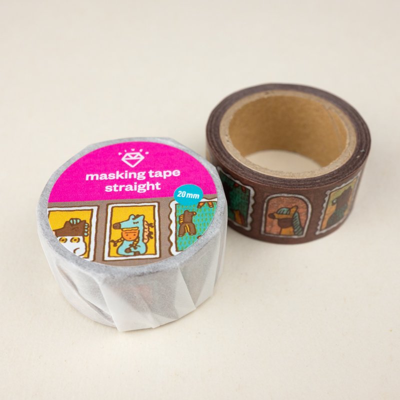 マスキングテープ CHIBI CHIBI 2026 BR - 紙膠帶/和紙/PET - 紙 多色